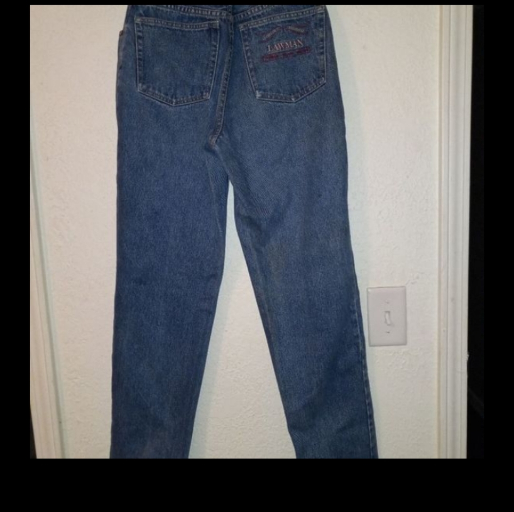 Authentic Vintage Western Lawman Jeans - Picture 8 of 9